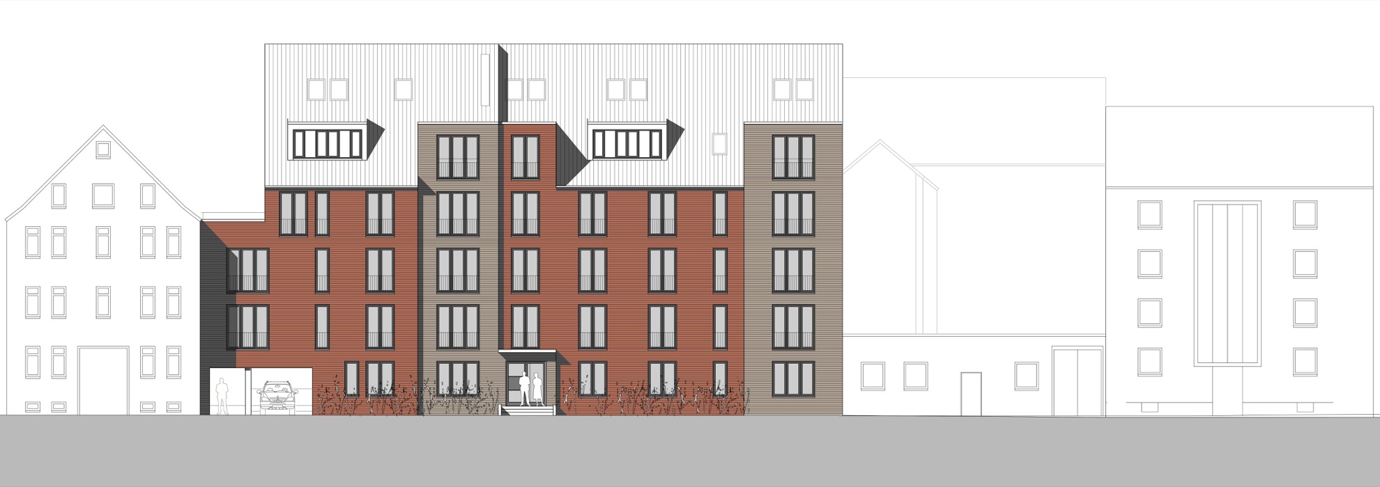 Wohngebäude Kronenstraße