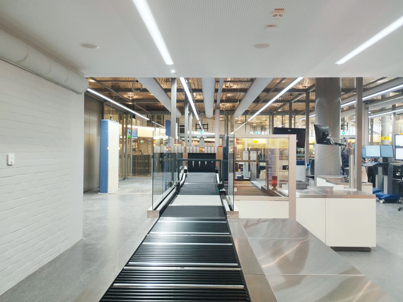 Hannover Airport Umbau Terminal B Sicherheitskontrolle