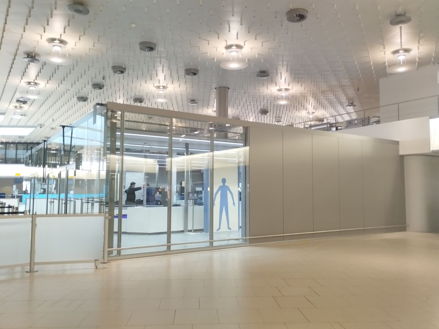 Hannover Airport Umbau Terminal B Sicherheitskontrolle