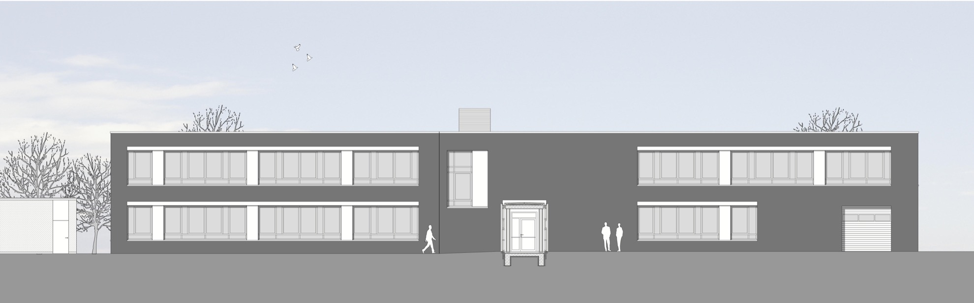 Erweiterung Bürogebäude AirITSystems