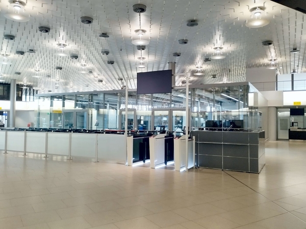 Hannover Airport Umbau Terminal B Sicherheitskontrolle